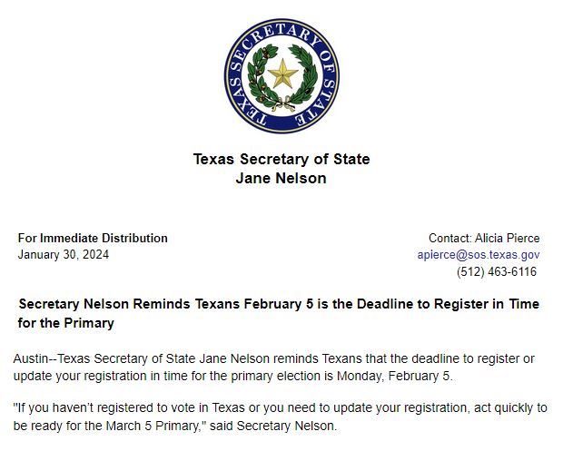 Voter Registration Post