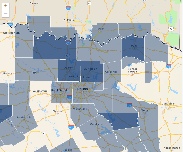 Disaster Declaration Map