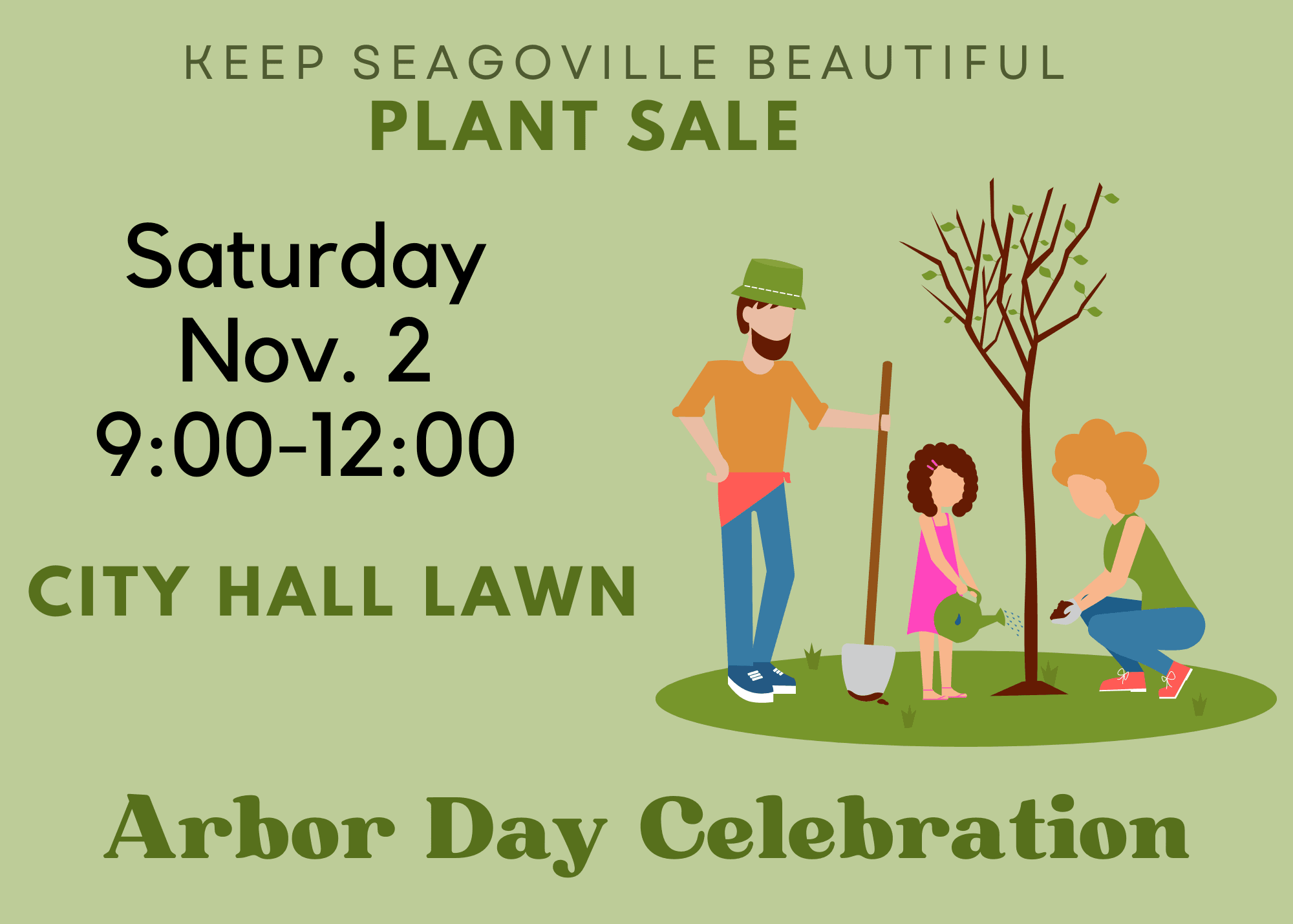 Arbor Day 2024 Flyer