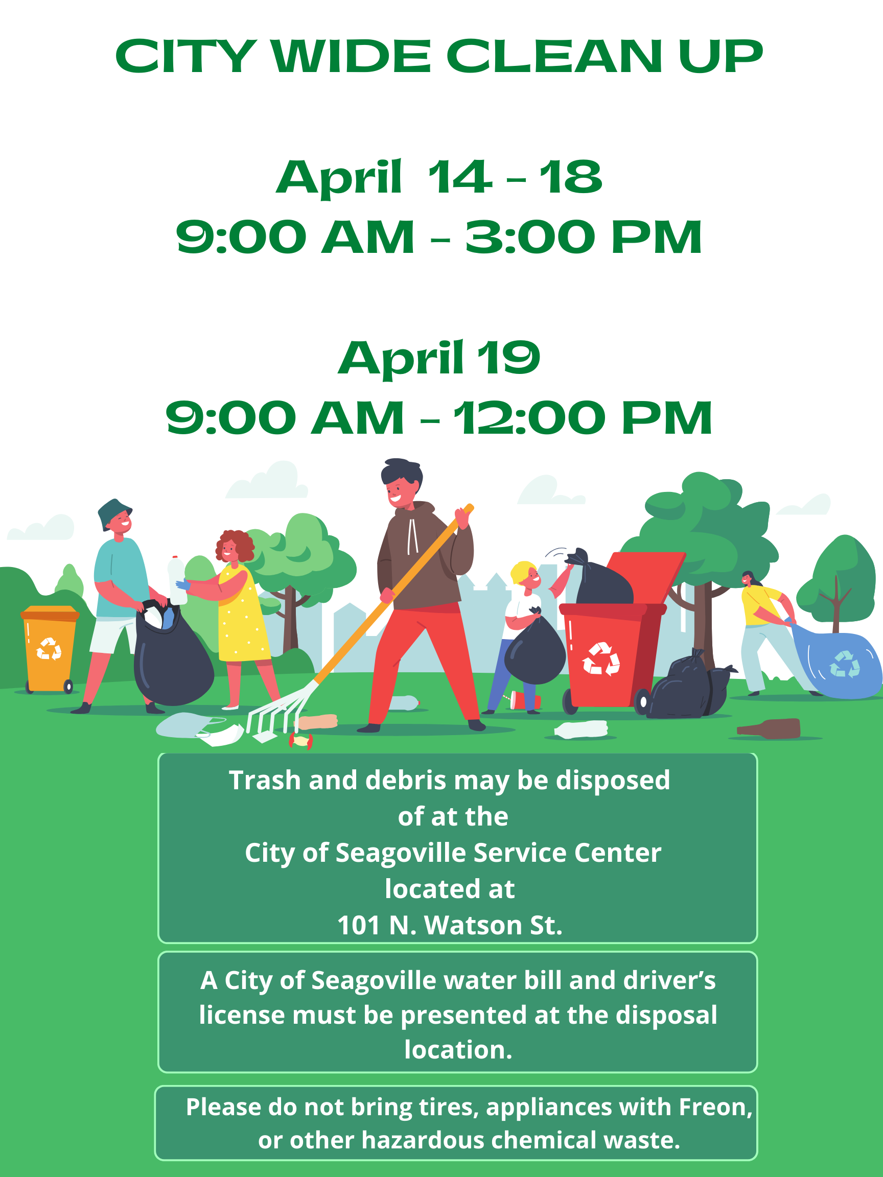 City Wide Clean Up 2025