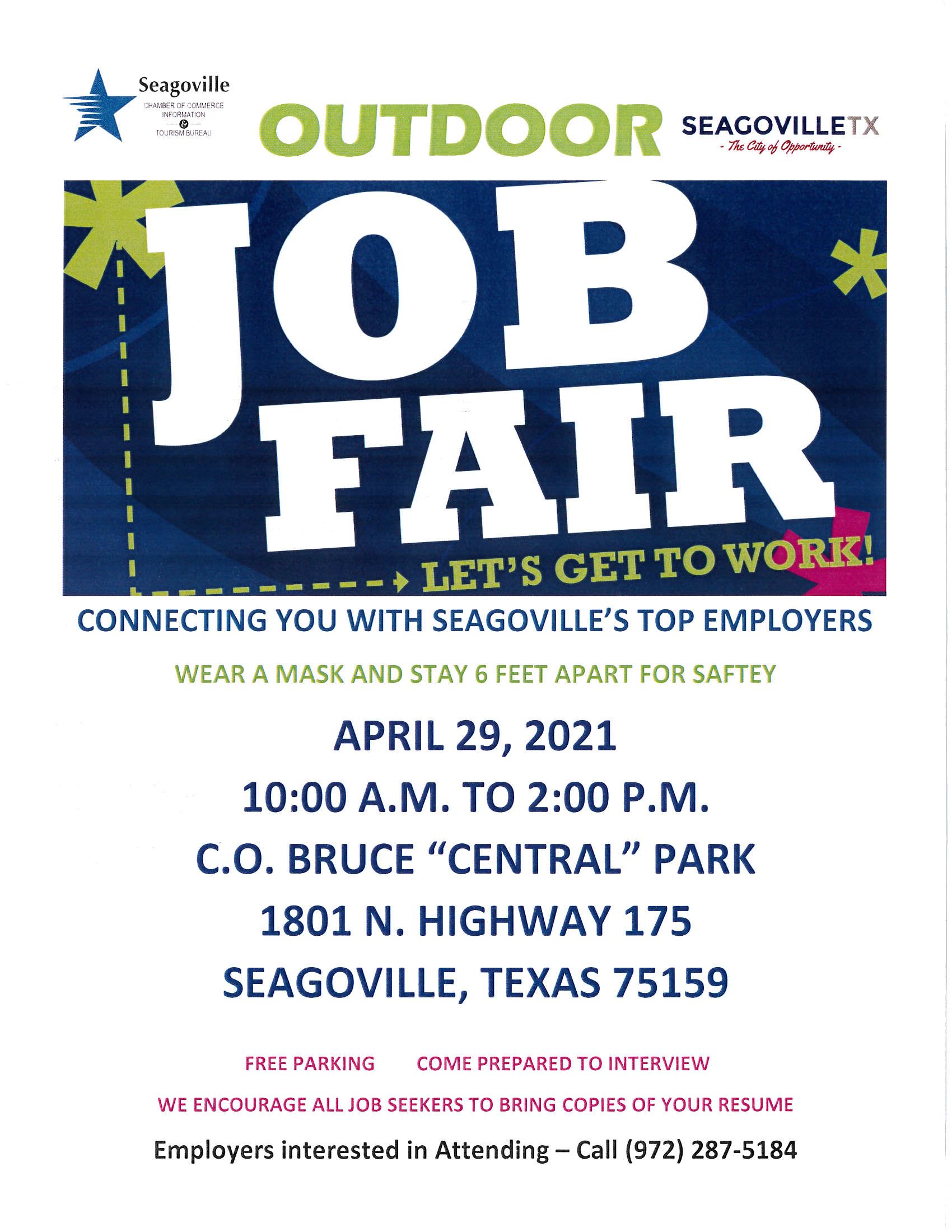 2021 Job Fair Flyer